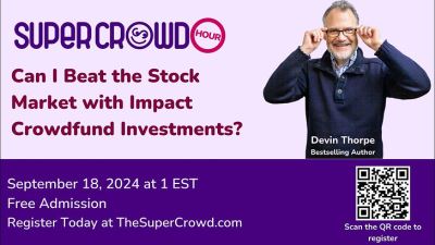 Can I Beat the Stock Market with Impact Crowdfunding Investments?